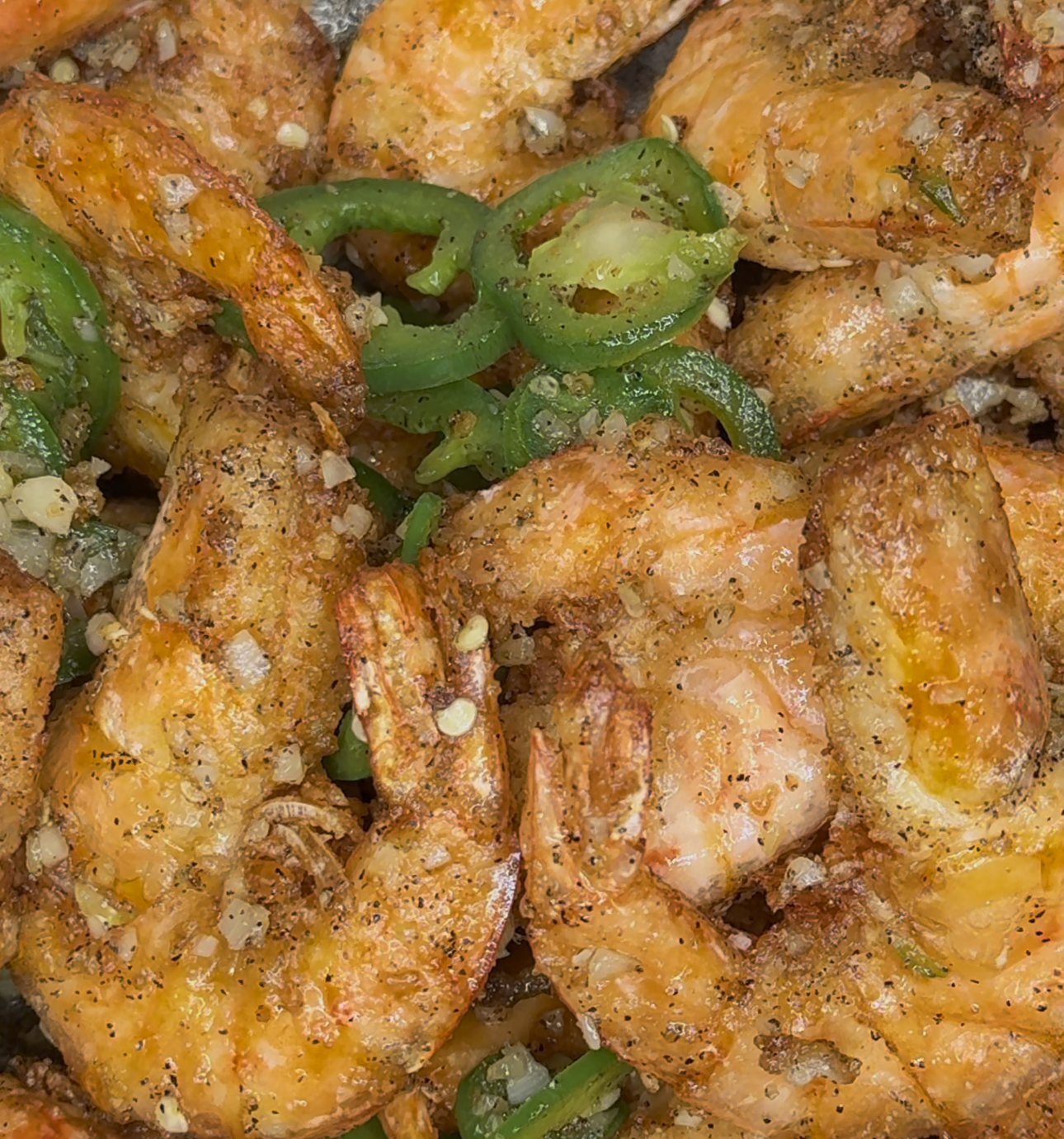 Crispy Salt-and-Pepper Jalapeño Shrimp (Better Than Takeout!)
